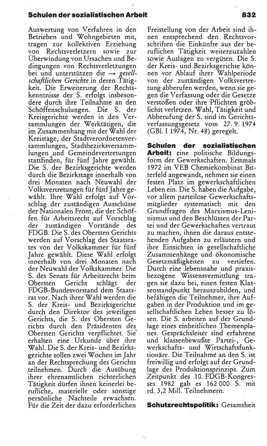 Kleines politisches Wörterbuch [Deutsche Demokratische Republik (DDR)] 1983, Seite 832 (Kl. pol. Wb. DDR 1983, S. 832)