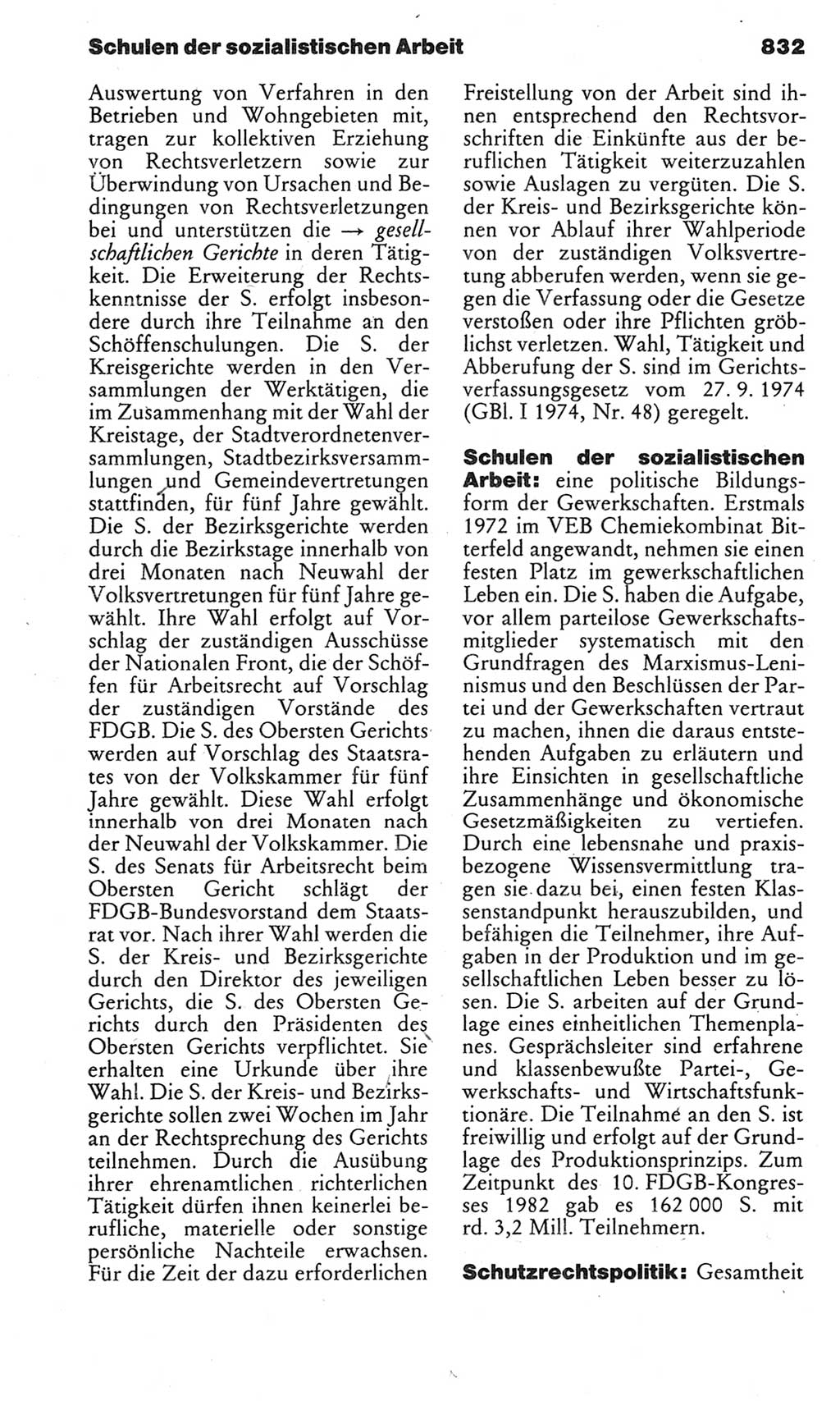 Kleines politisches Wörterbuch [Deutsche Demokratische Republik (DDR)] 1983, Seite 832 (Kl. pol. Wb. DDR 1983, S. 832)