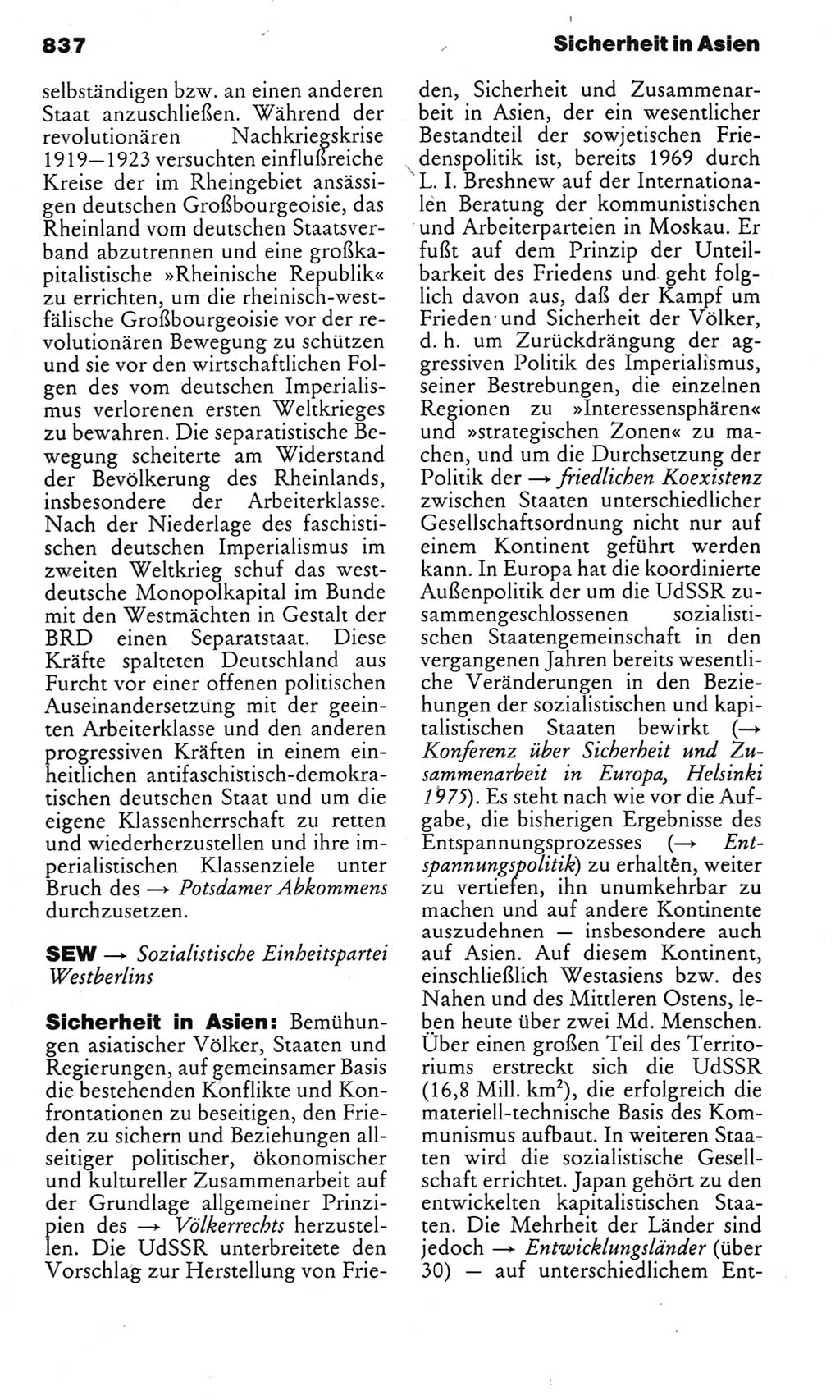 Kleines politisches Wörterbuch [Deutsche Demokratische Republik (DDR)] 1983, Seite 837 (Kl. pol. Wb. DDR 1983, S. 837)