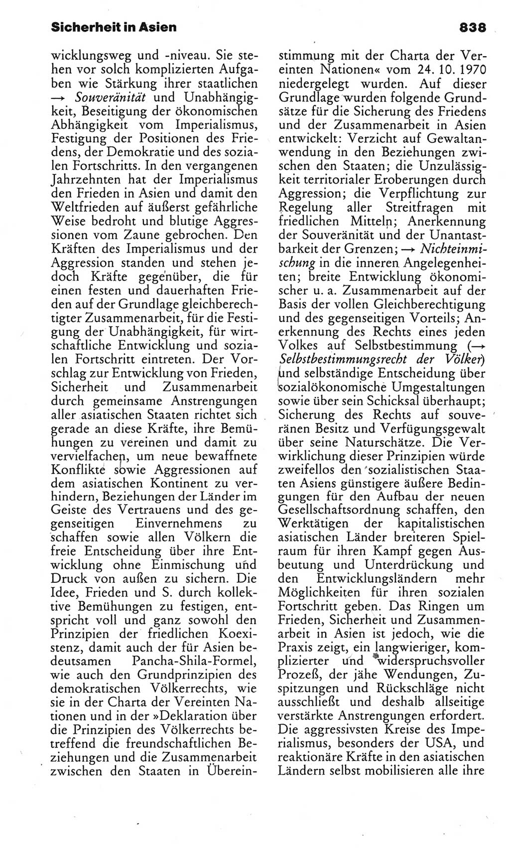 Kleines politisches Wörterbuch [Deutsche Demokratische Republik (DDR)] 1983, Seite 838 (Kl. pol. Wb. DDR 1983, S. 838)
