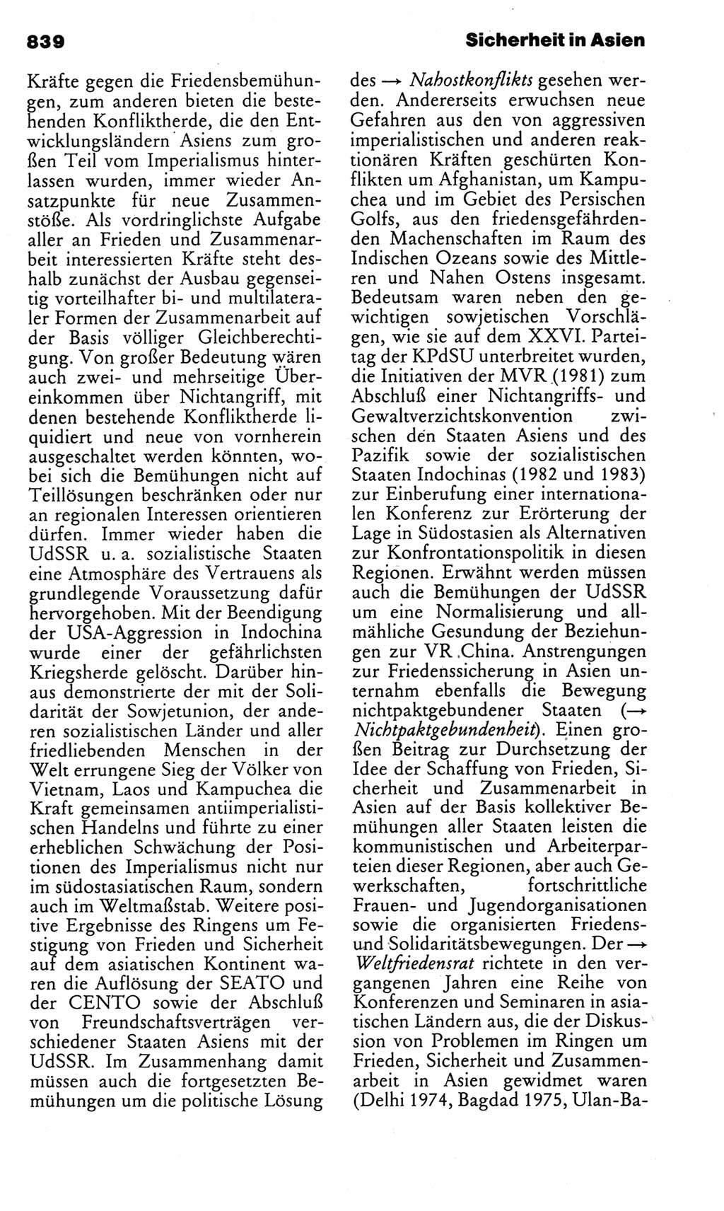 Kleines politisches Wörterbuch [Deutsche Demokratische Republik (DDR)] 1983, Seite 839 (Kl. pol. Wb. DDR 1983, S. 839)