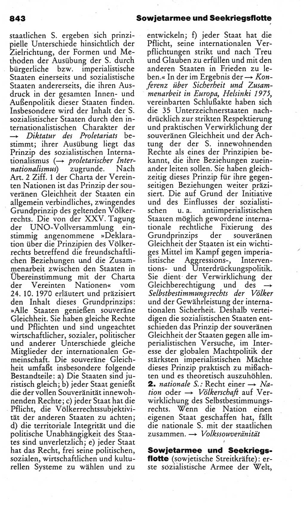 Kleines politisches Wörterbuch [Deutsche Demokratische Republik (DDR)] 1983, Seite 843 (Kl. pol. Wb. DDR 1983, S. 843)