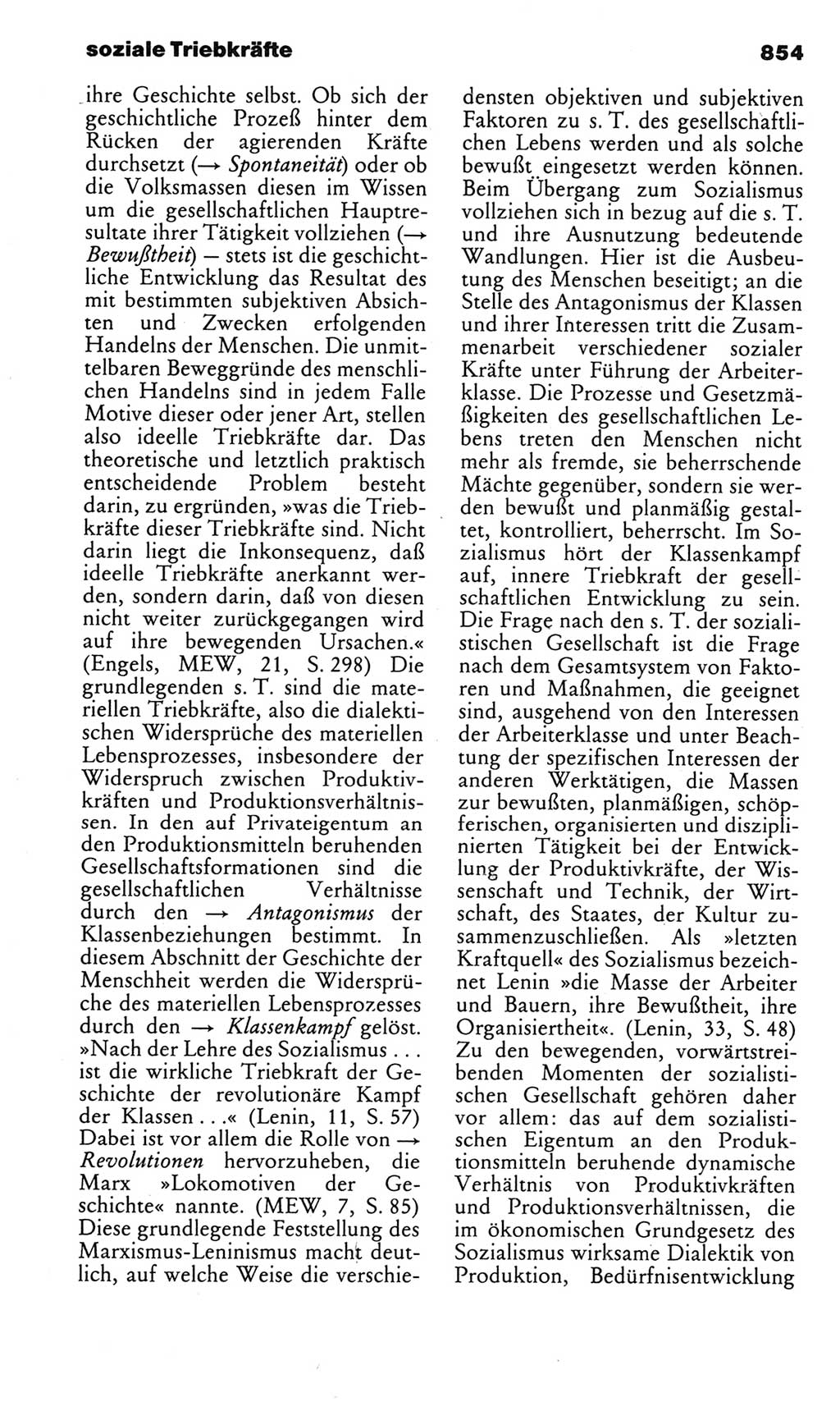 Kleines politisches Wörterbuch [Deutsche Demokratische Republik (DDR)] 1983, Seite 854 (Kl. pol. Wb. DDR 1983, S. 854)