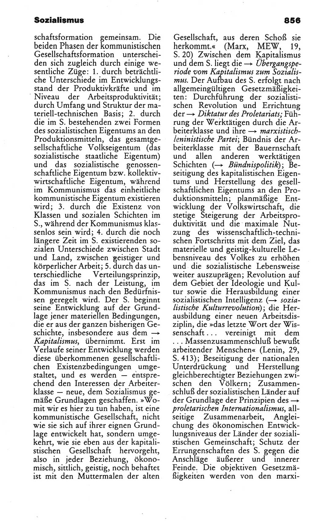 Kleines politisches Wörterbuch [Deutsche Demokratische Republik (DDR)] 1983, Seite 856 (Kl. pol. Wb. DDR 1983, S. 856)