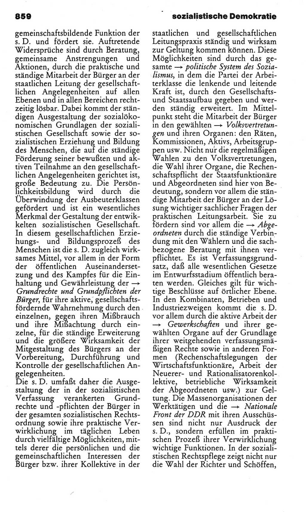 Kleines politisches Wörterbuch [Deutsche Demokratische Republik (DDR)] 1983, Seite 859 (Kl. pol. Wb. DDR 1983, S. 859)