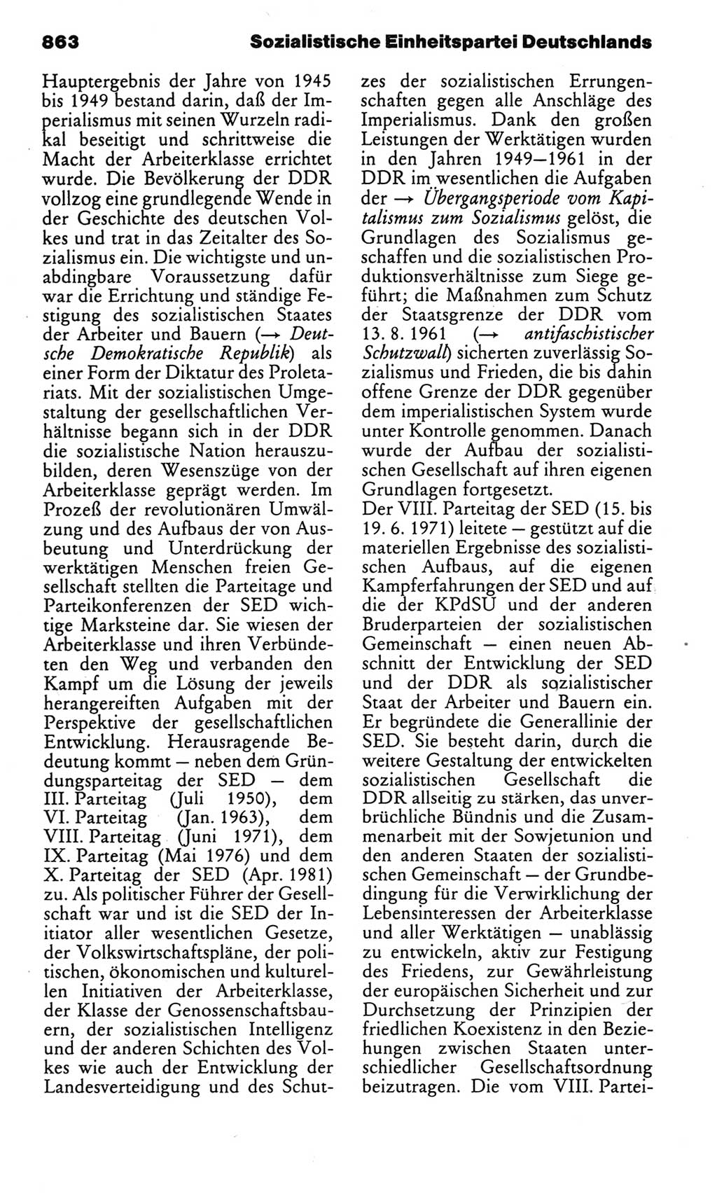 Kleines politisches Wörterbuch [Deutsche Demokratische Republik (DDR)] 1983, Seite 863 (Kl. pol. Wb. DDR 1983, S. 863)