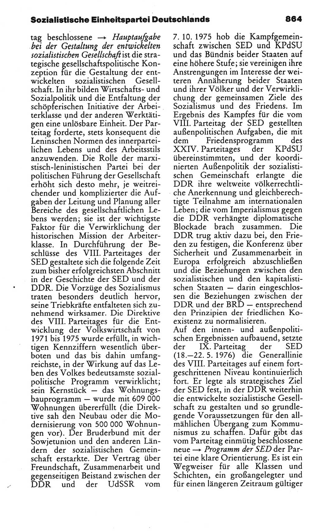 Kleines politisches Wörterbuch [Deutsche Demokratische Republik (DDR)] 1983, Seite 864 (Kl. pol. Wb. DDR 1983, S. 864)
