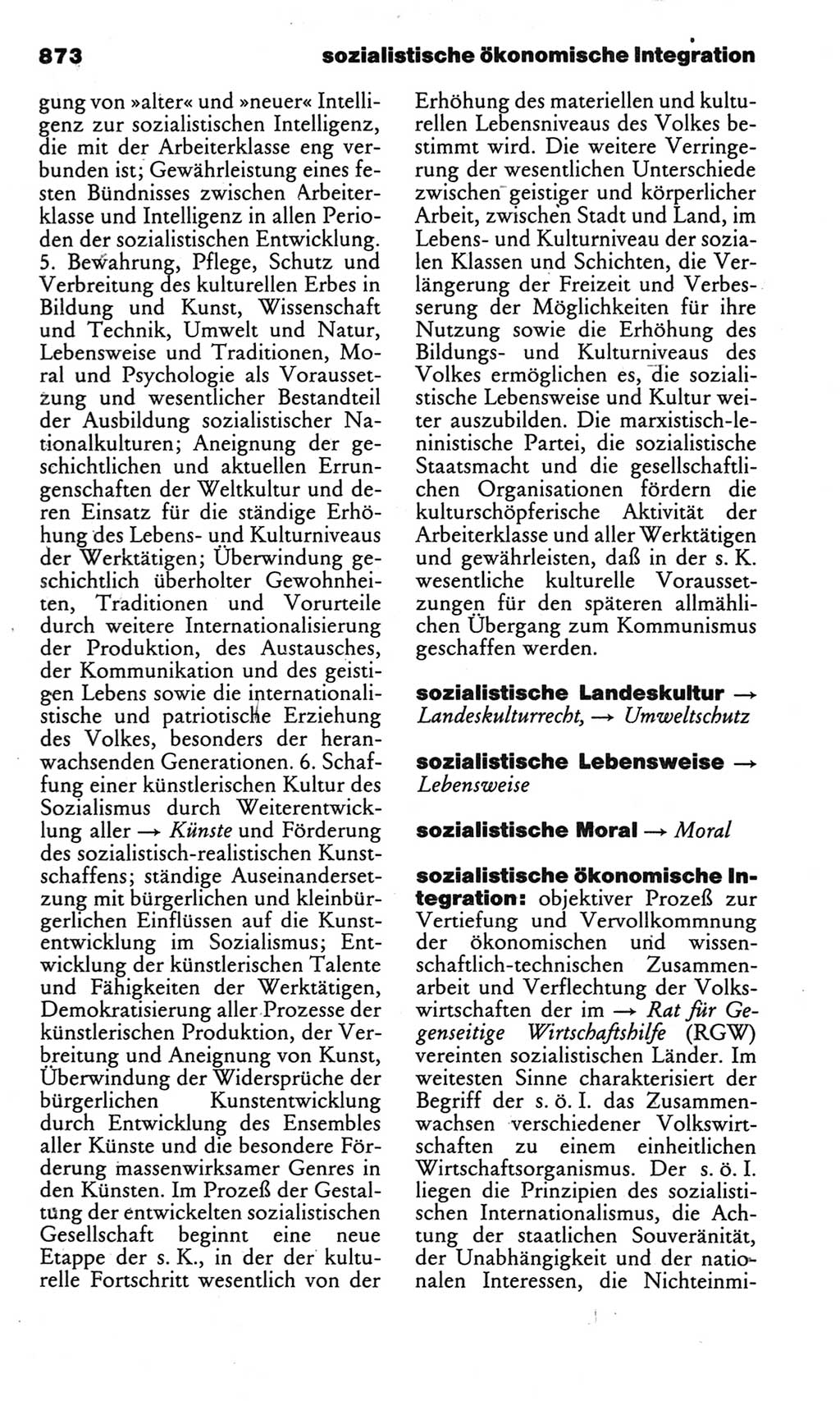 Kleines politisches Wörterbuch [Deutsche Demokratische Republik (DDR)] 1983, Seite 873 (Kl. pol. Wb. DDR 1983, S. 873)