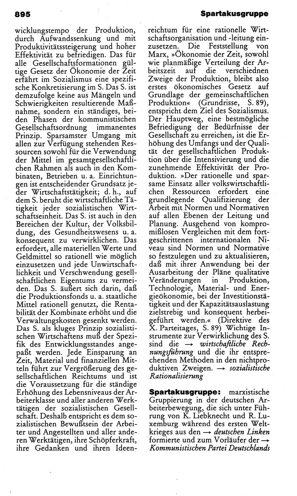 Kleines politisches Wörterbuch [Deutsche Demokratische Republik (DDR)] 1983, Seite 895 (Kl. pol. Wb. DDR 1983, S. 895)