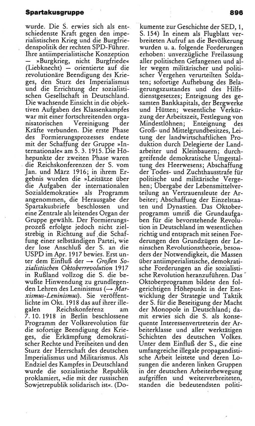 Kleines politisches Wörterbuch [Deutsche Demokratische Republik (DDR)] 1983, Seite 896 (Kl. pol. Wb. DDR 1983, S. 896)