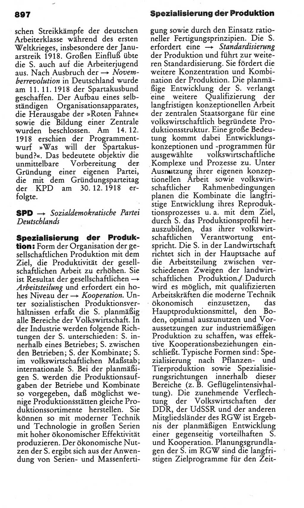 Kleines politisches Wörterbuch [Deutsche Demokratische Republik (DDR)] 1983, Seite 897 (Kl. pol. Wb. DDR 1983, S. 897)
