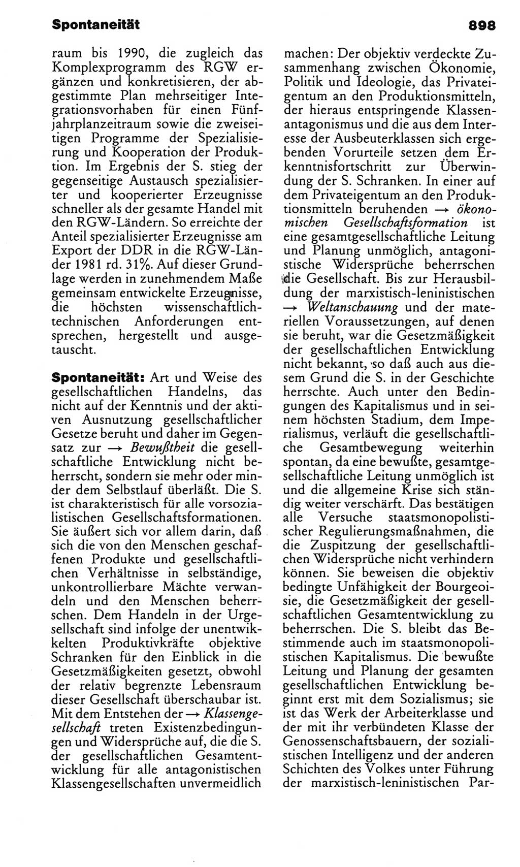 Kleines politisches Wörterbuch [Deutsche Demokratische Republik (DDR)] 1983, Seite 898 (Kl. pol. Wb. DDR 1983, S. 898)