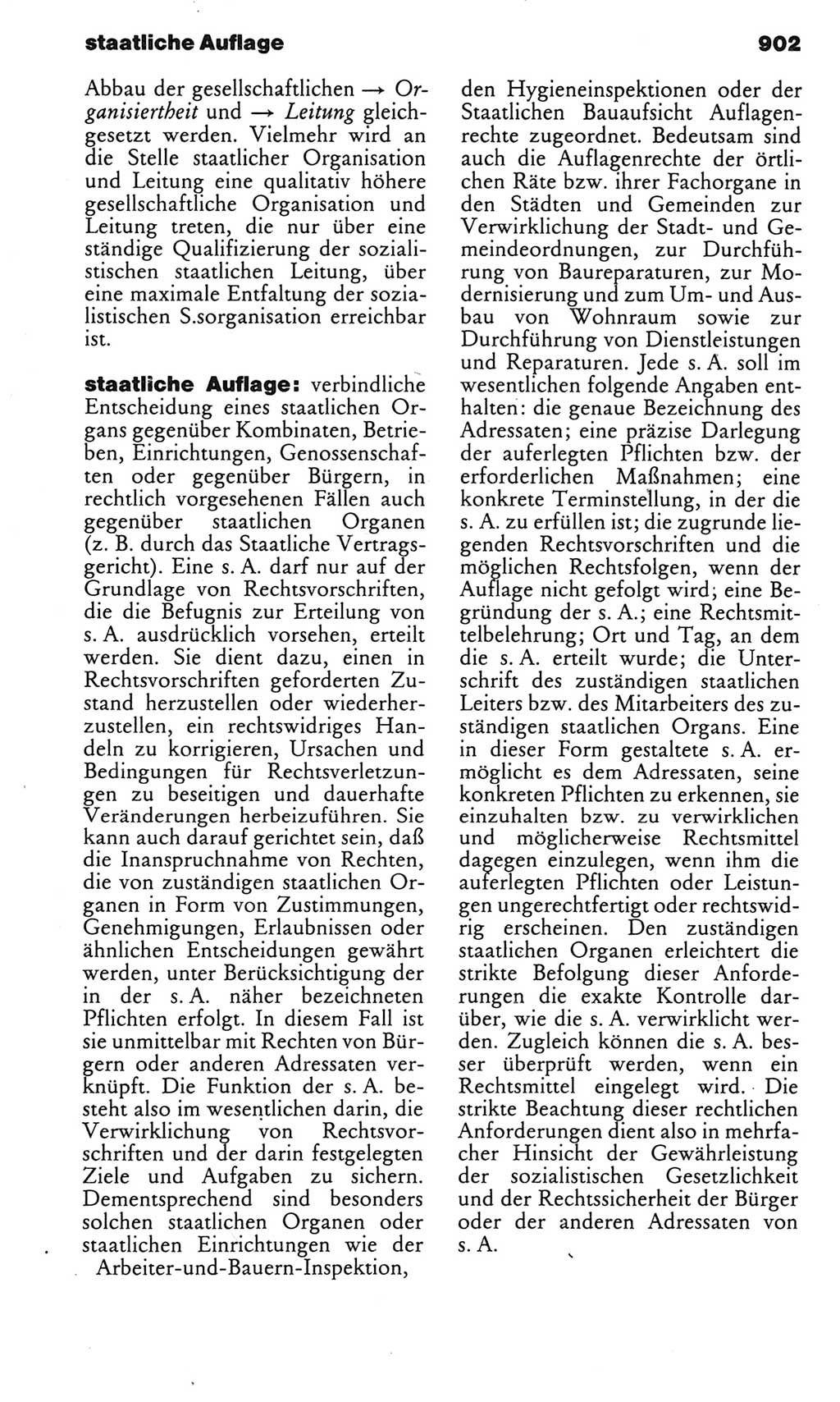 Kleines politisches Wörterbuch [Deutsche Demokratische Republik (DDR)] 1983, Seite 902 (Kl. pol. Wb. DDR 1983, S. 902)