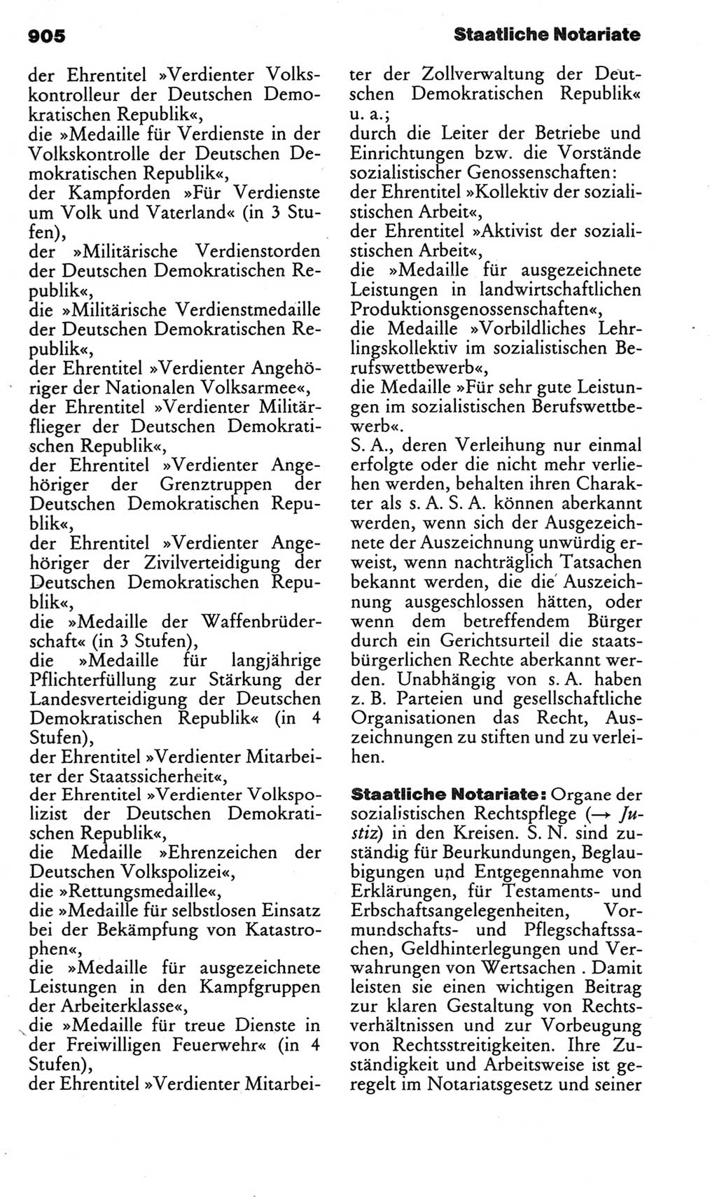 Kleines politisches Wörterbuch [Deutsche Demokratische Republik (DDR)] 1983, Seite 905 (Kl. pol. Wb. DDR 1983, S. 905)