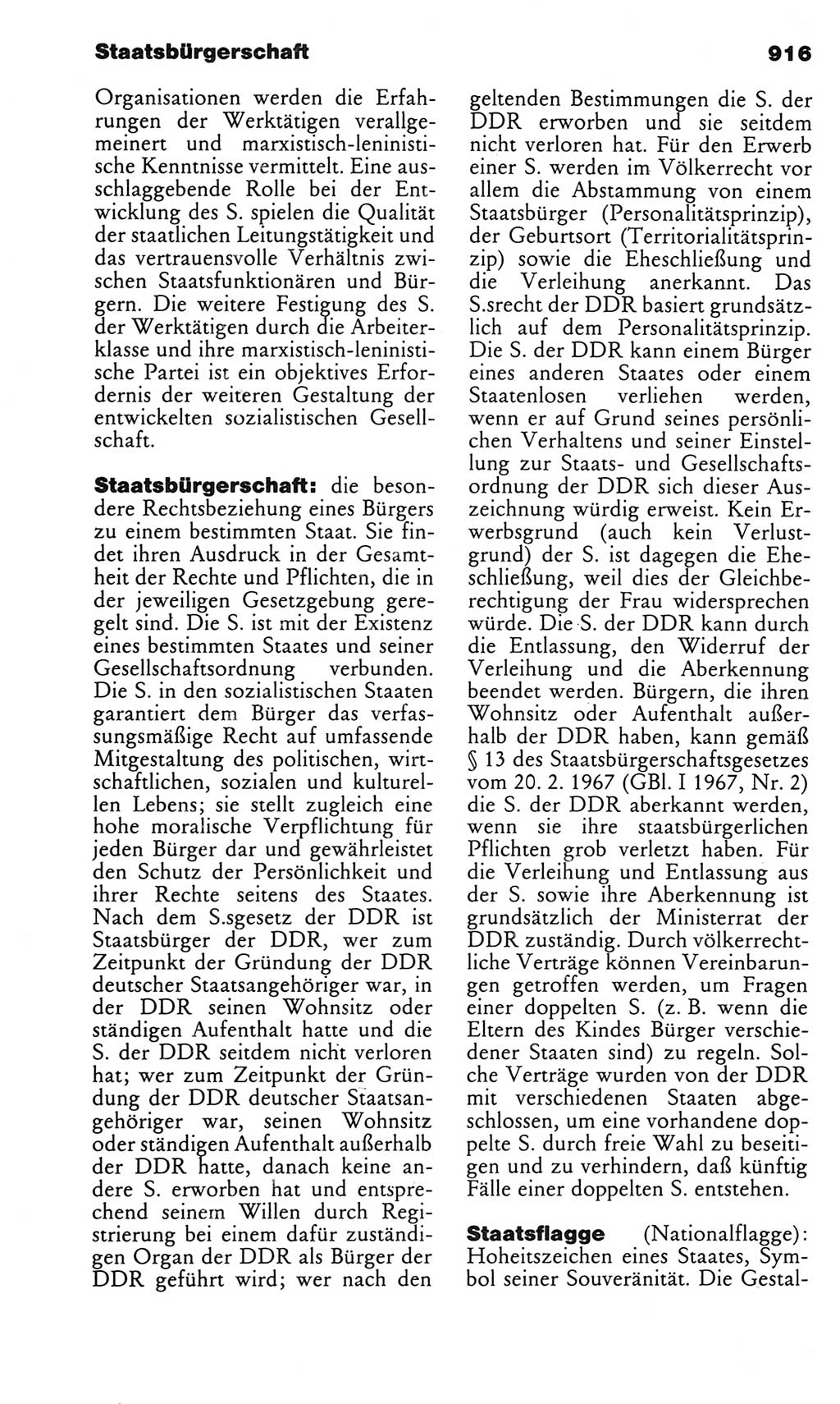 Kleines politisches Wörterbuch [Deutsche Demokratische Republik (DDR)] 1983, Seite 916 (Kl. pol. Wb. DDR 1983, S. 916)