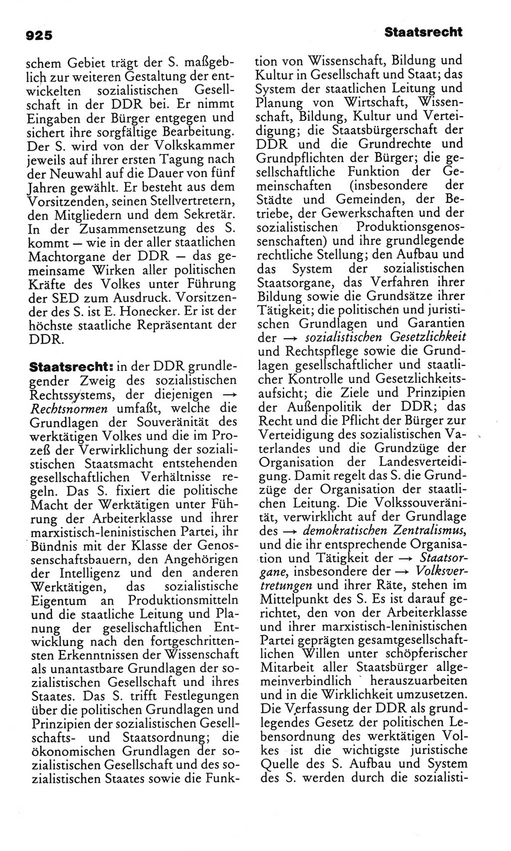 Kleines politisches Wörterbuch [Deutsche Demokratische Republik (DDR)] 1983, Seite 925 (Kl. pol. Wb. DDR 1983, S. 925)