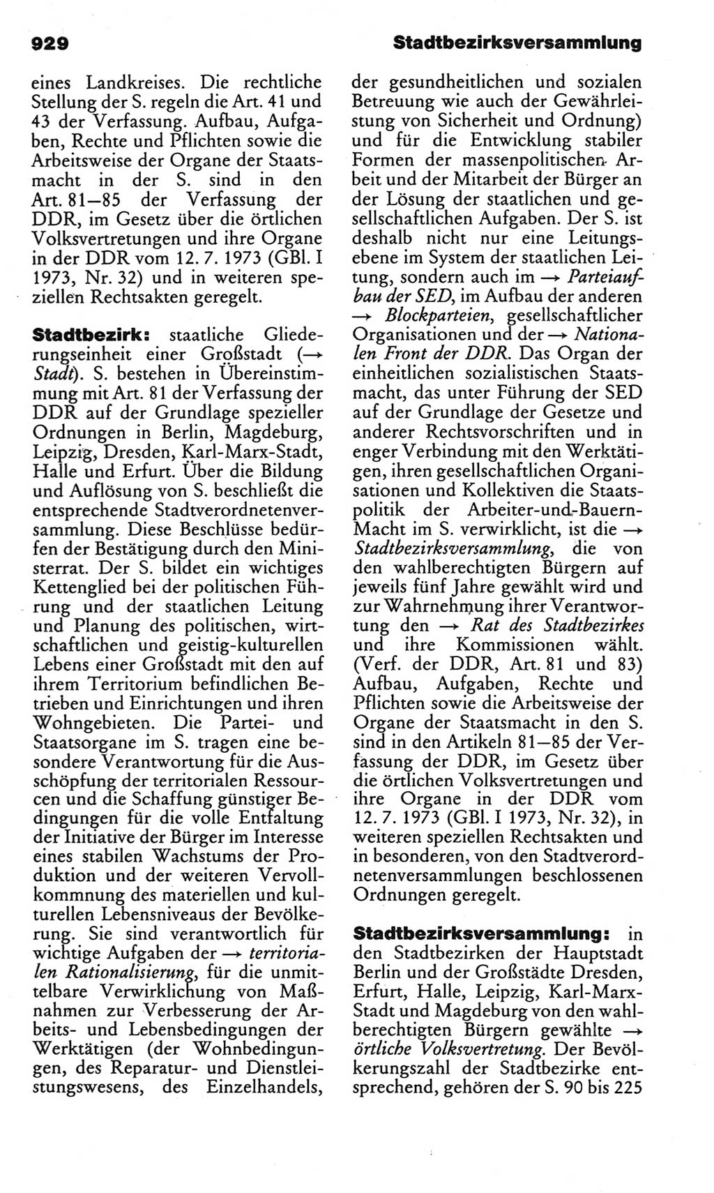 Kleines politisches Wörterbuch [Deutsche Demokratische Republik (DDR)] 1983, Seite 929 (Kl. pol. Wb. DDR 1983, S. 929)