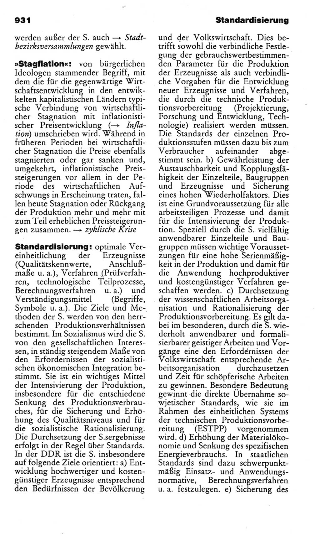 Kleines politisches Wörterbuch [Deutsche Demokratische Republik (DDR)] 1983, Seite 931 (Kl. pol. Wb. DDR 1983, S. 931)