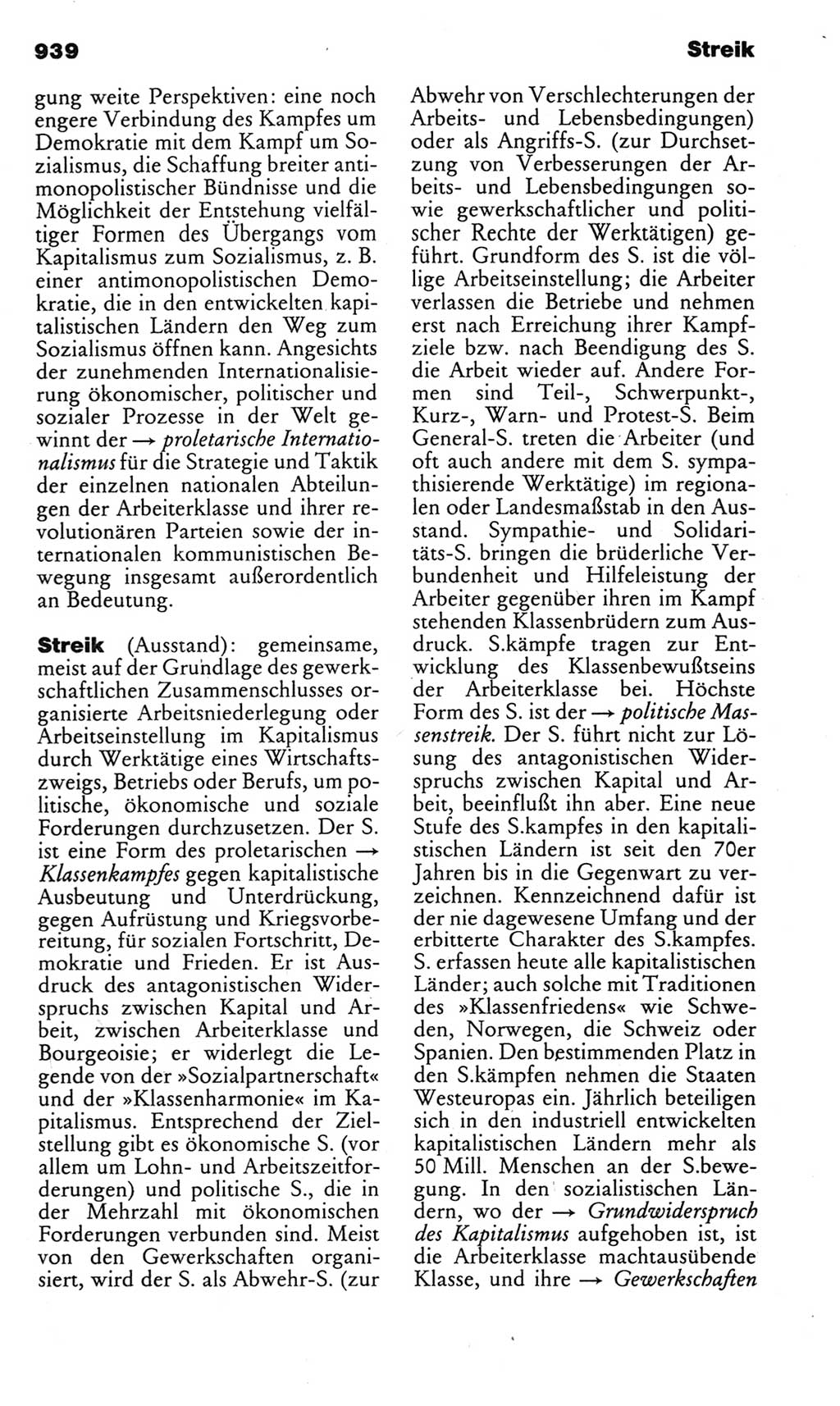 Kleines politisches Wörterbuch [Deutsche Demokratische Republik (DDR)] 1983, Seite 939 (Kl. pol. Wb. DDR 1983, S. 939)