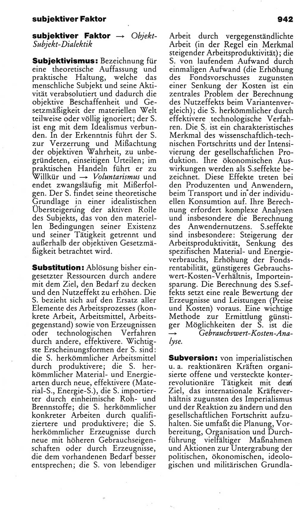 Kleines politisches Wörterbuch [Deutsche Demokratische Republik (DDR)] 1983, Seite 942 (Kl. pol. Wb. DDR 1983, S. 942)