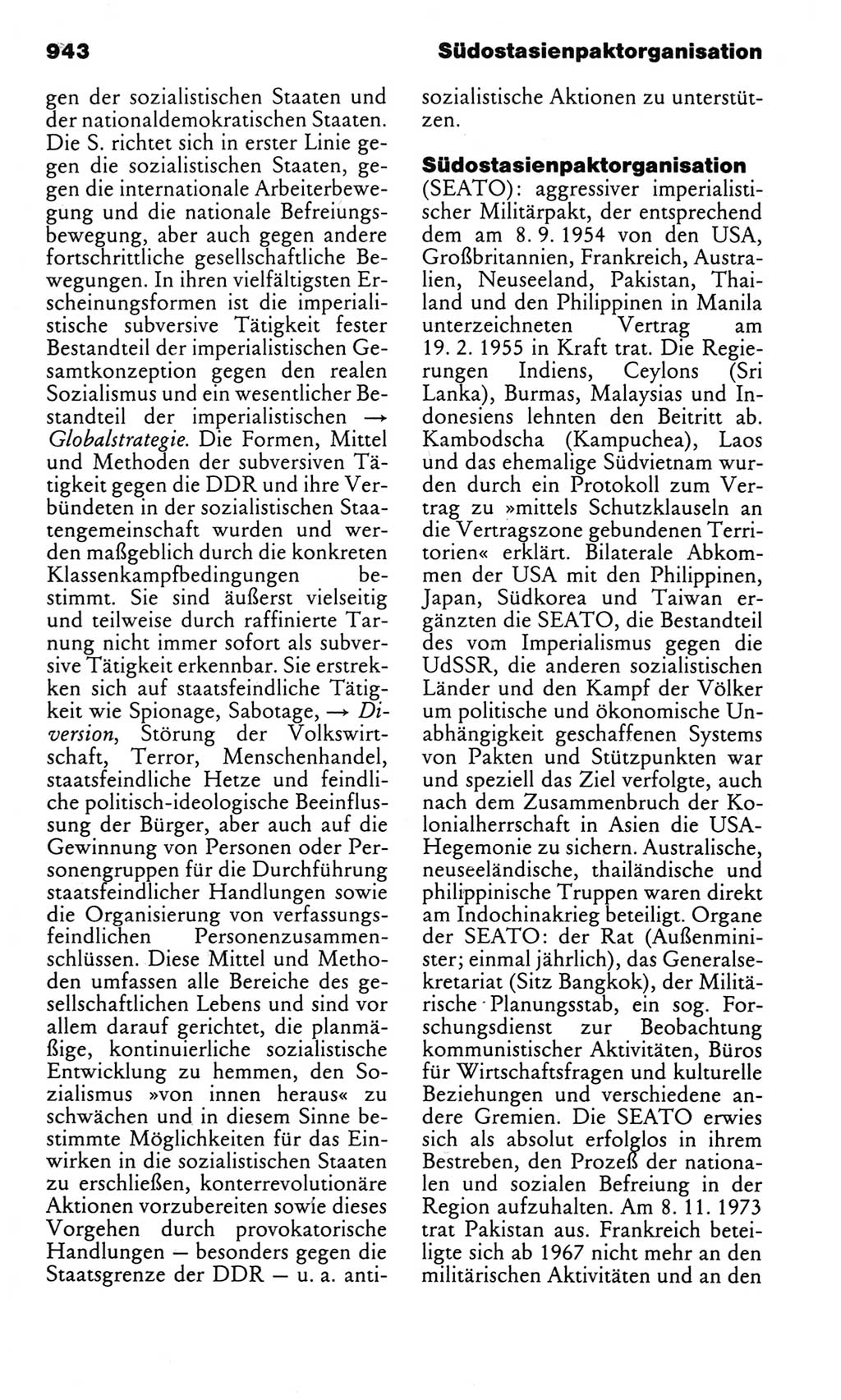 Kleines politisches Wörterbuch [Deutsche Demokratische Republik (DDR)] 1983, Seite 943 (Kl. pol. Wb. DDR 1983, S. 943)