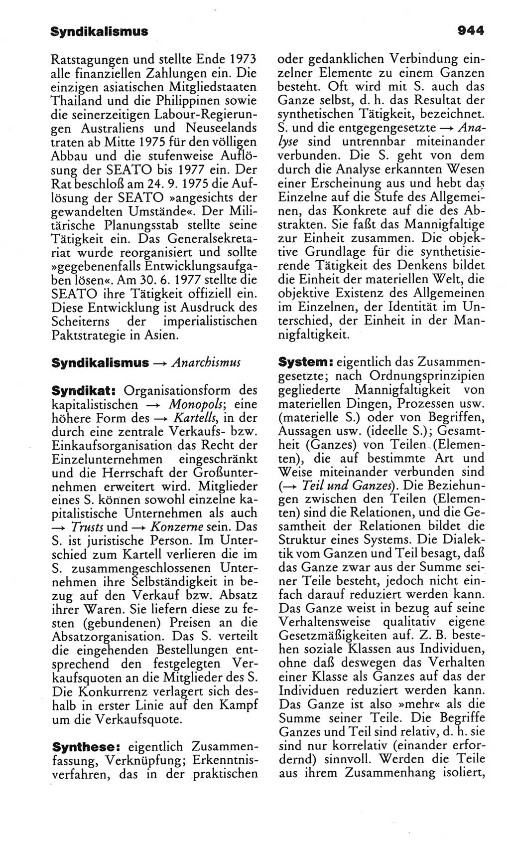 Kleines politisches Wörterbuch [Deutsche Demokratische Republik (DDR)] 1983, Seite 944 (Kl. pol. Wb. DDR 1983, S. 944)