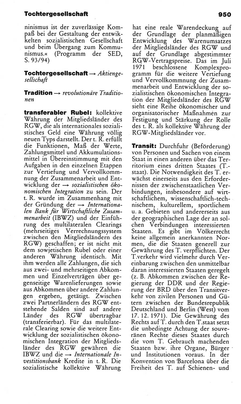 Kleines politisches Wörterbuch [Deutsche Demokratische Republik (DDR)] 1983, Seite 950 (Kl. pol. Wb. DDR 1983, S. 950)