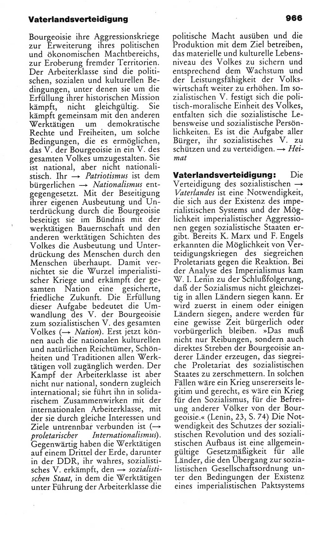 Kleines politisches Wörterbuch [Deutsche Demokratische Republik (DDR)] 1983, Seite 966 (Kl. pol. Wb. DDR 1983, S. 966)