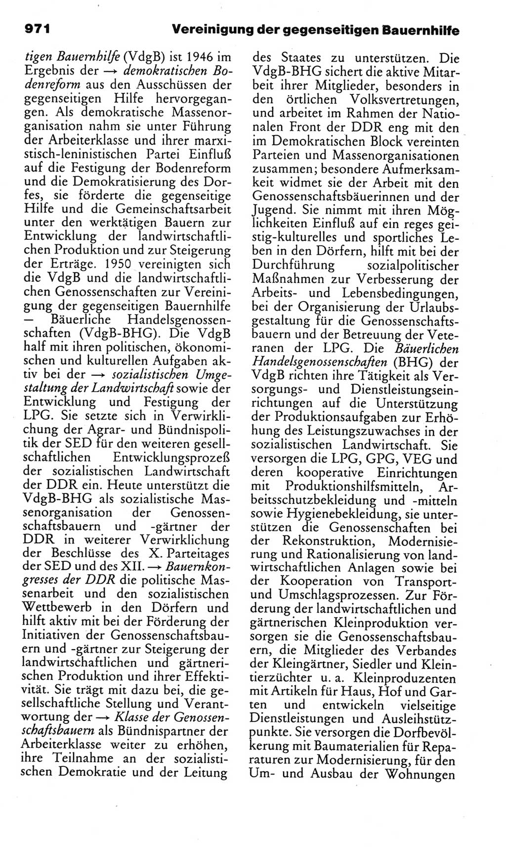 Kleines politisches Wörterbuch [Deutsche Demokratische Republik (DDR)] 1983, Seite 971 (Kl. pol. Wb. DDR 1983, S. 971)