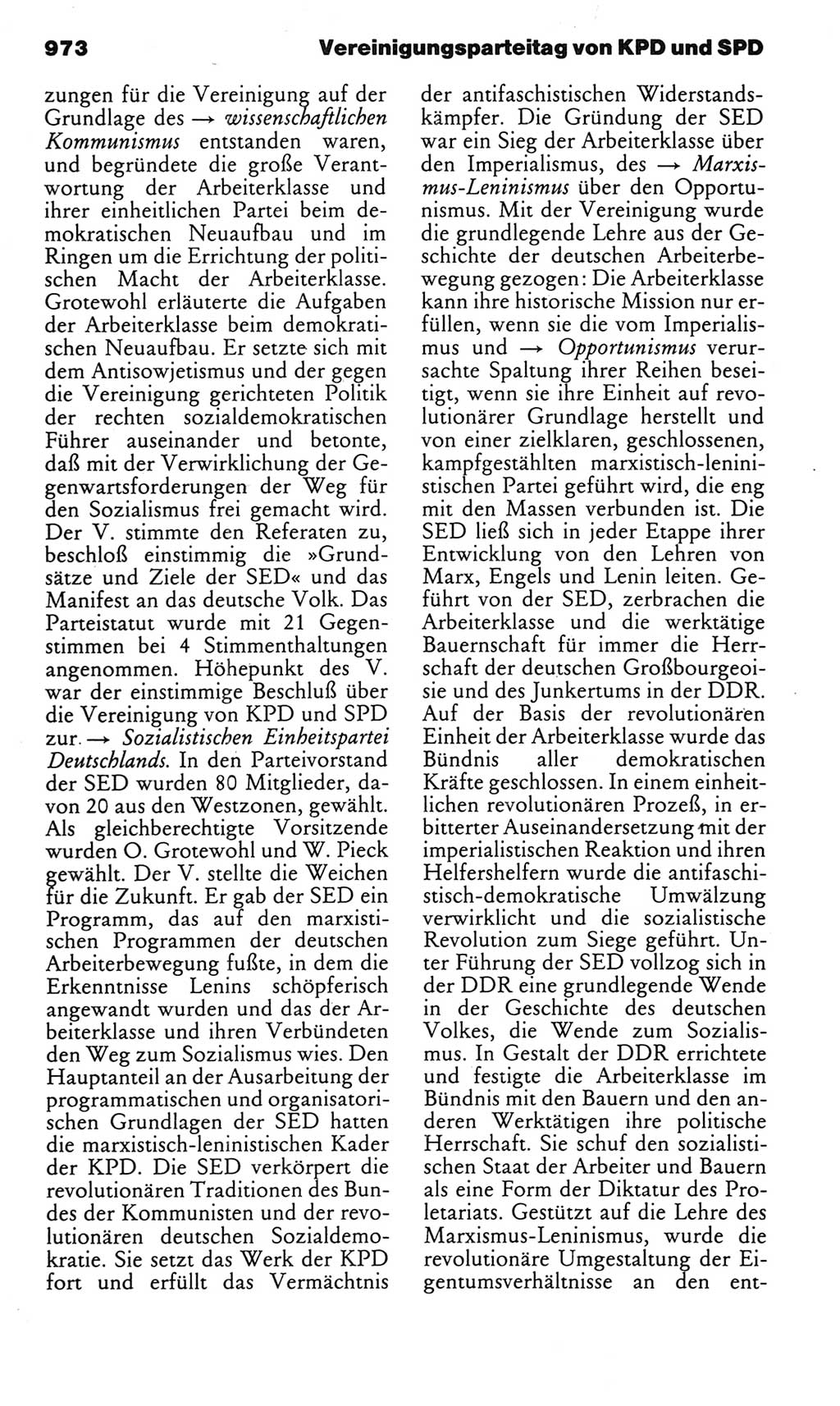 Kleines politisches Wörterbuch [Deutsche Demokratische Republik (DDR)] 1983, Seite 973 (Kl. pol. Wb. DDR 1983, S. 973)