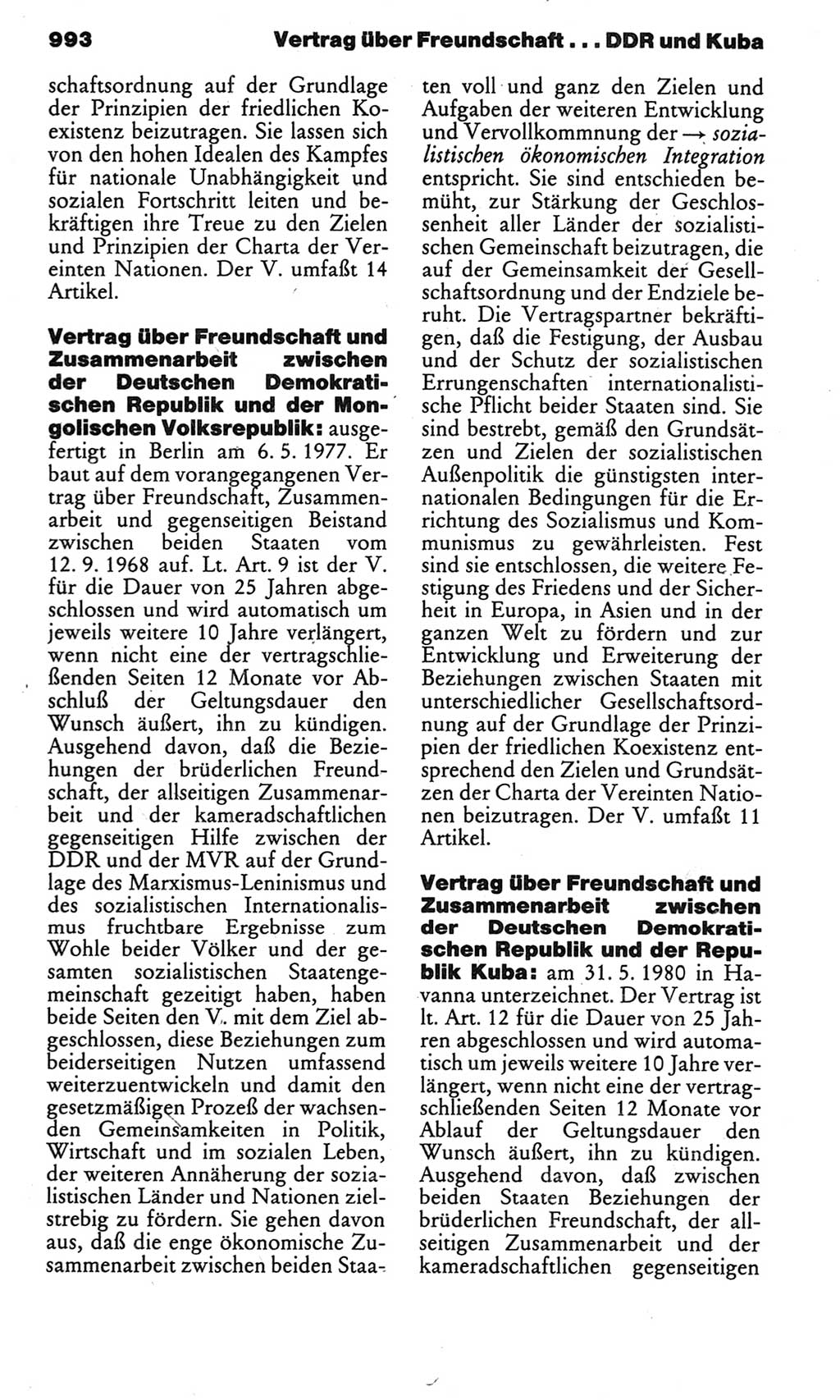 Kleines politisches Wörterbuch [Deutsche Demokratische Republik (DDR)] 1983, Seite 993 (Kl. pol. Wb. DDR 1983, S. 993)