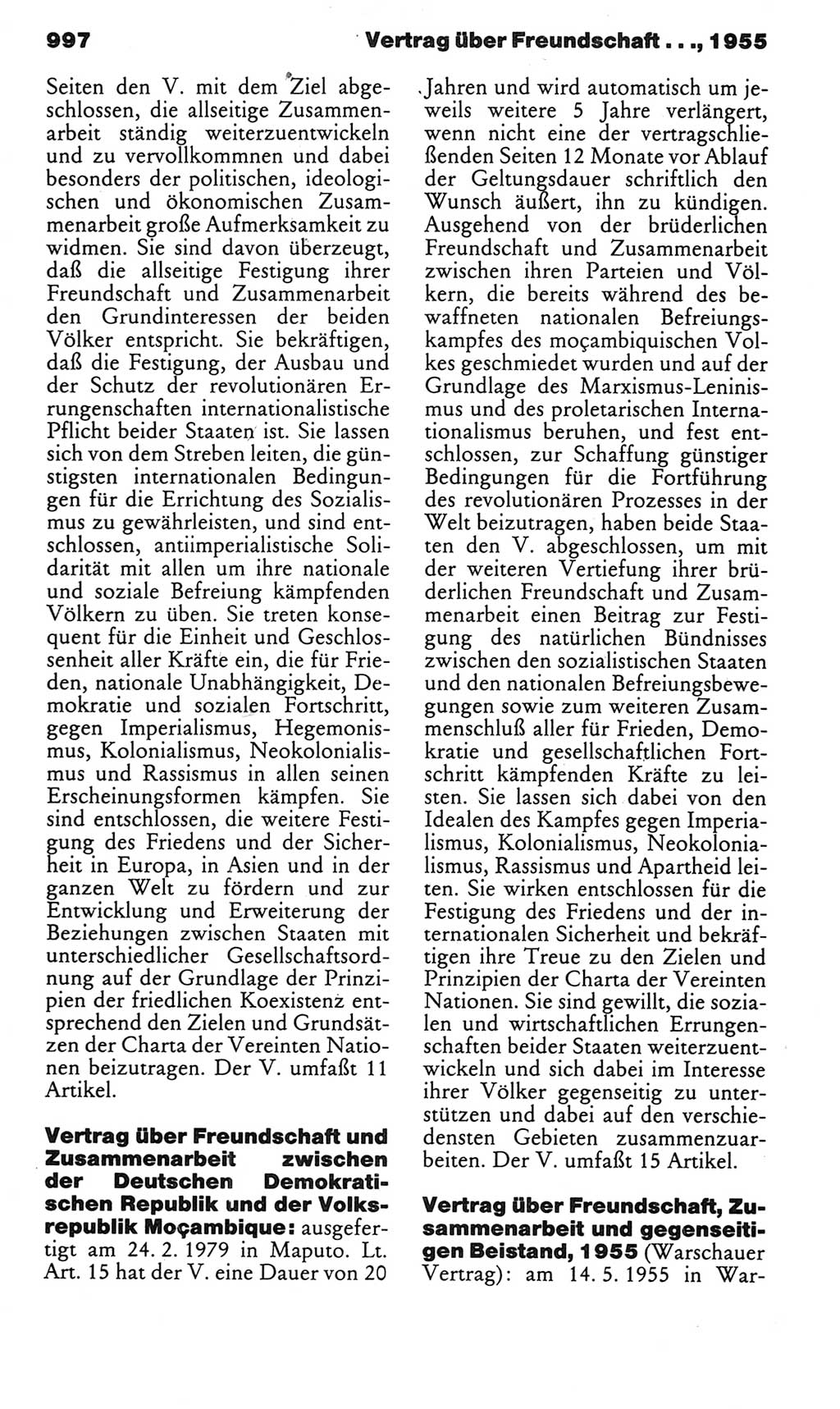 Kleines politisches Wörterbuch [Deutsche Demokratische Republik (DDR)] 1983, Seite 997 (Kl. pol. Wb. DDR 1983, S. 997)
