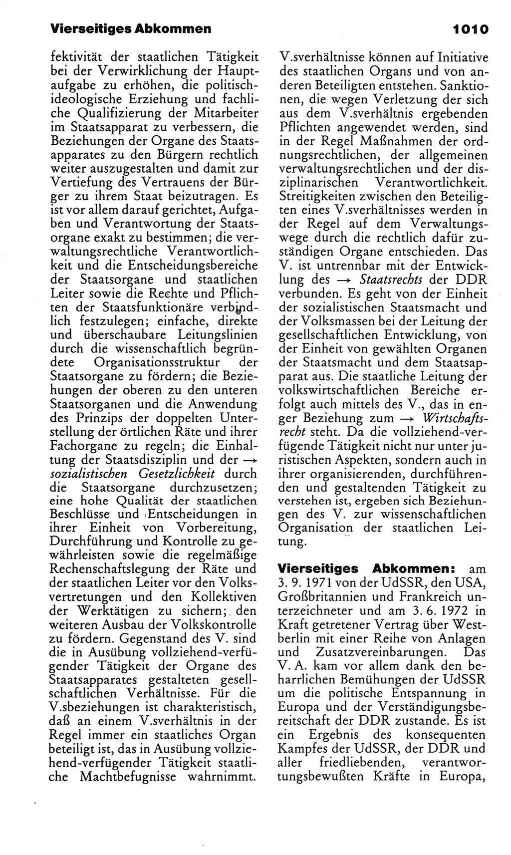 Kleines politisches Wörterbuch [Deutsche Demokratische Republik (DDR)] 1983, Seite 1010 (Kl. pol. Wb. DDR 1983, S. 1010)