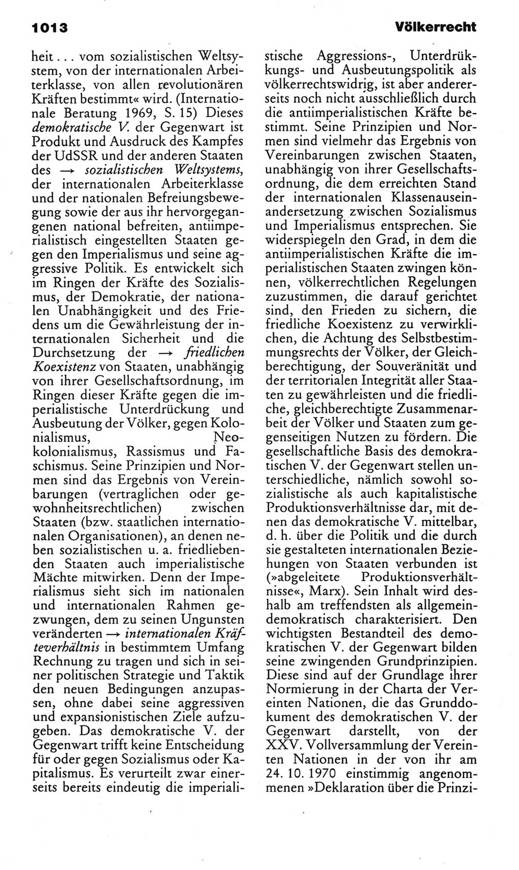 Kleines politisches Wörterbuch [Deutsche Demokratische Republik (DDR)] 1983, Seite 1013 (Kl. pol. Wb. DDR 1983, S. 1013)
