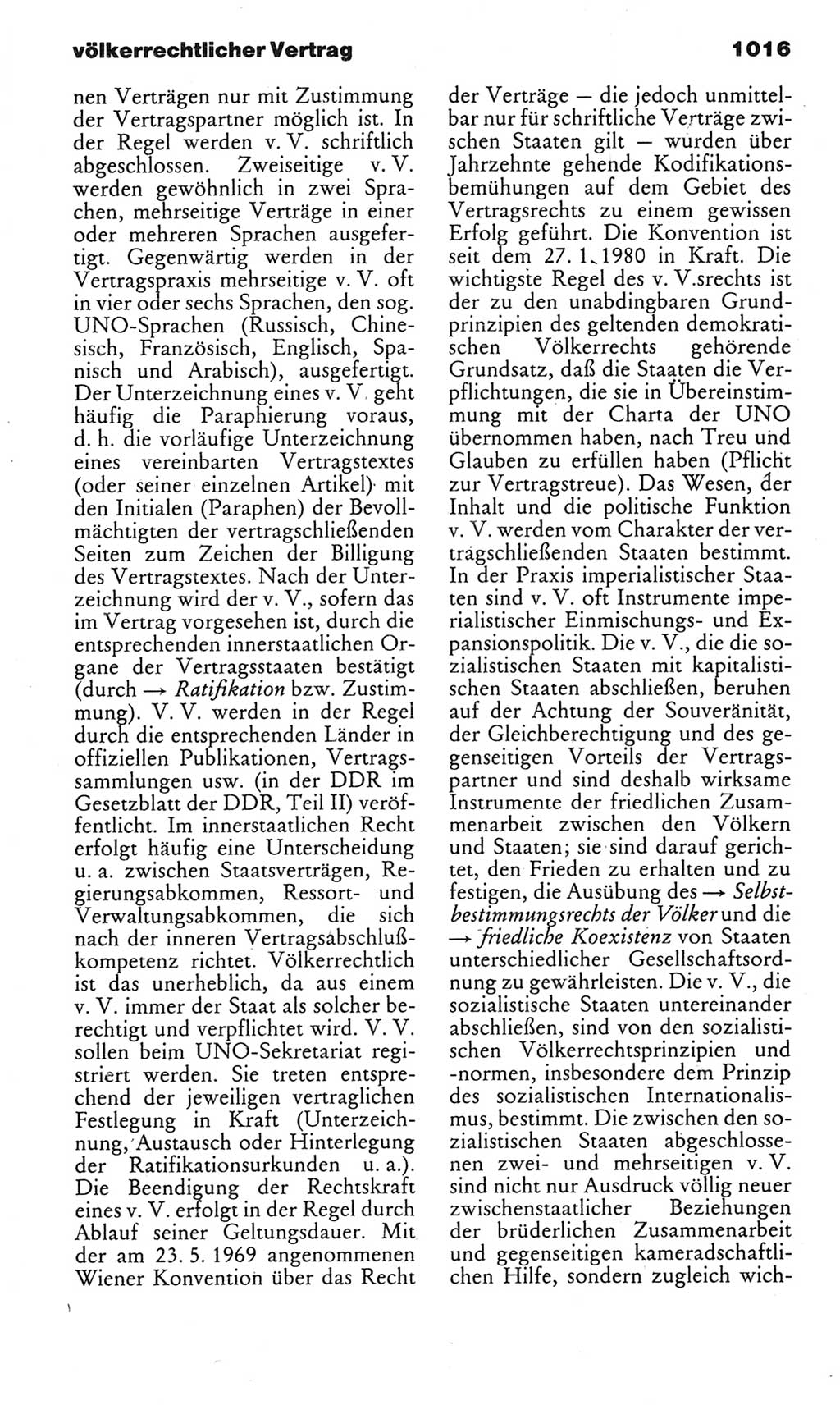 Kleines politisches Wörterbuch [Deutsche Demokratische Republik (DDR)] 1983, Seite 1016 (Kl. pol. Wb. DDR 1983, S. 1016)