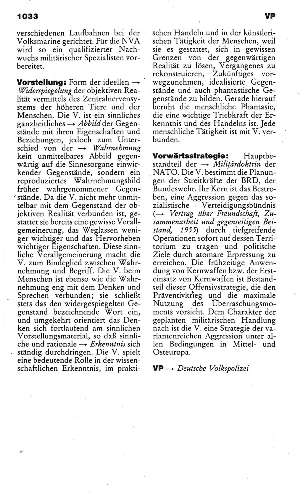 Kleines politisches Wörterbuch [Deutsche Demokratische Republik (DDR)] 1983, Seite 1033 (Kl. pol. Wb. DDR 1983, S. 1033)