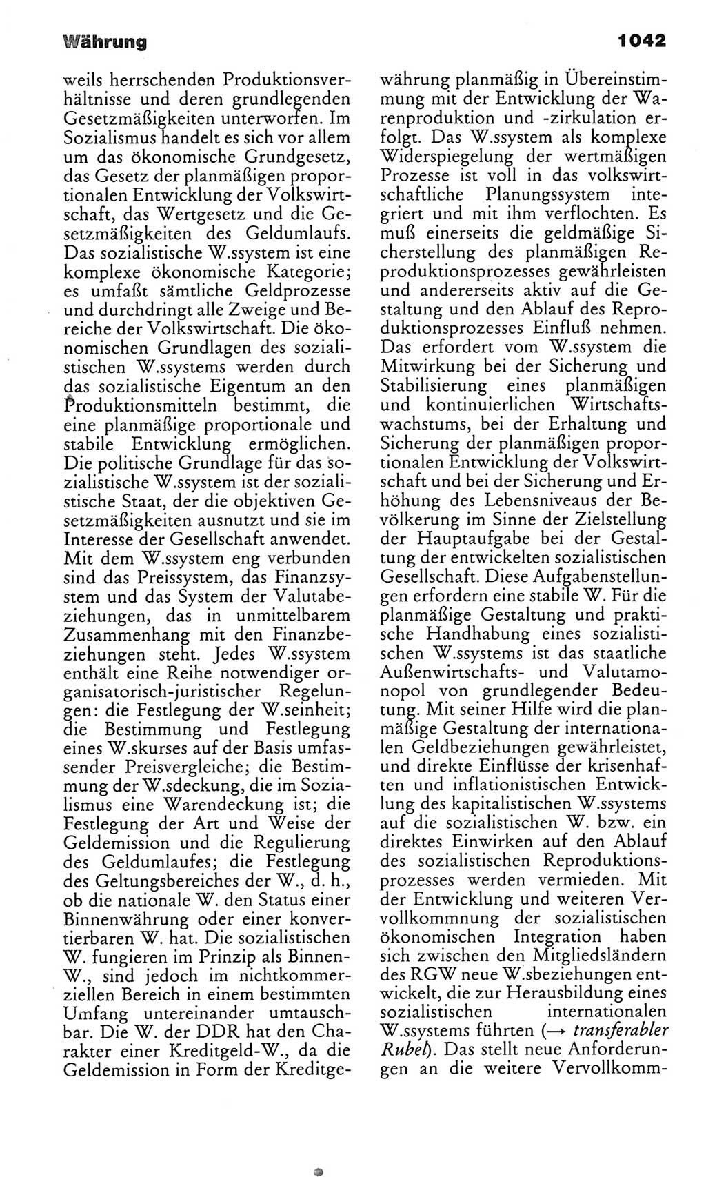 Kleines politisches Wörterbuch [Deutsche Demokratische Republik (DDR)] 1983, Seite 1042 (Kl. pol. Wb. DDR 1983, S. 1042)