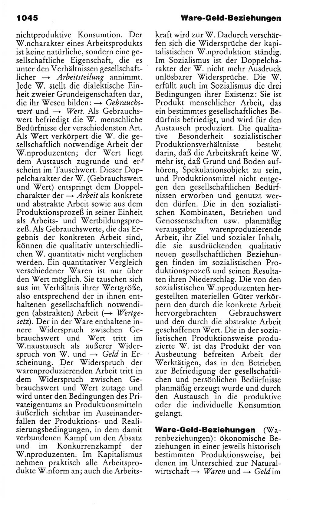 Kleines politisches Wörterbuch [Deutsche Demokratische Republik (DDR)] 1983, Seite 1045 (Kl. pol. Wb. DDR 1983, S. 1045)