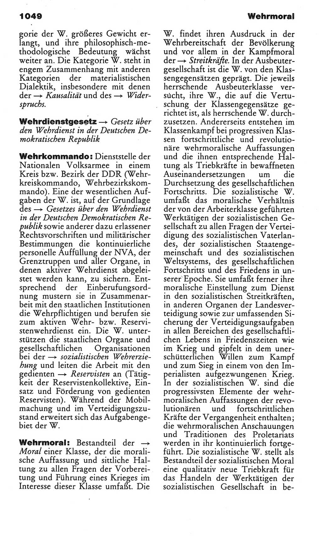 Kleines politisches Wörterbuch [Deutsche Demokratische Republik (DDR)] 1983, Seite 1049 (Kl. pol. Wb. DDR 1983, S. 1049)
