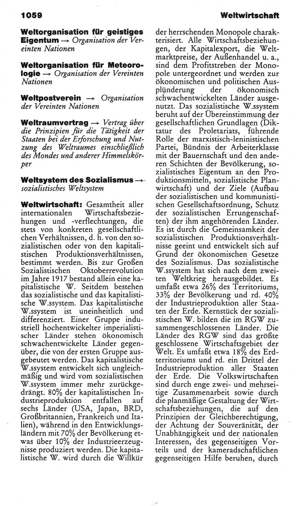 Kleines politisches Wörterbuch [Deutsche Demokratische Republik (DDR)] 1983, Seite 1059 (Kl. pol. Wb. DDR 1983, S. 1059)