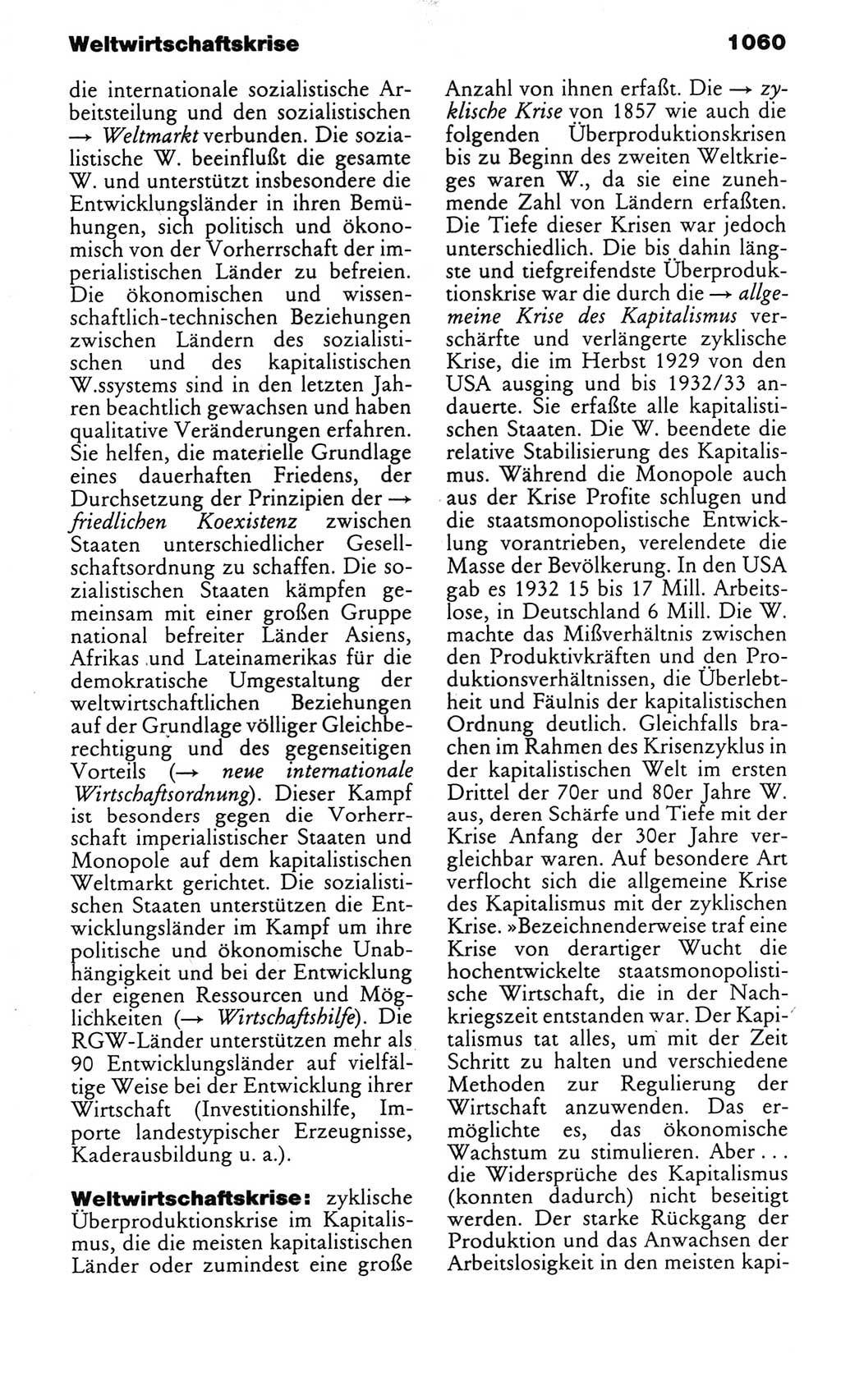 Kleines politisches Wörterbuch [Deutsche Demokratische Republik (DDR)] 1983, Seite 1060 (Kl. pol. Wb. DDR 1983, S. 1060)