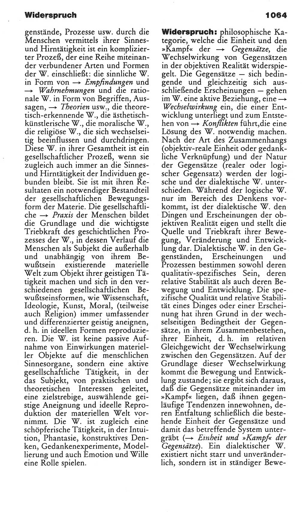 Kleines politisches Wörterbuch [Deutsche Demokratische Republik (DDR)] 1983, Seite 1064 (Kl. pol. Wb. DDR 1983, S. 1064)