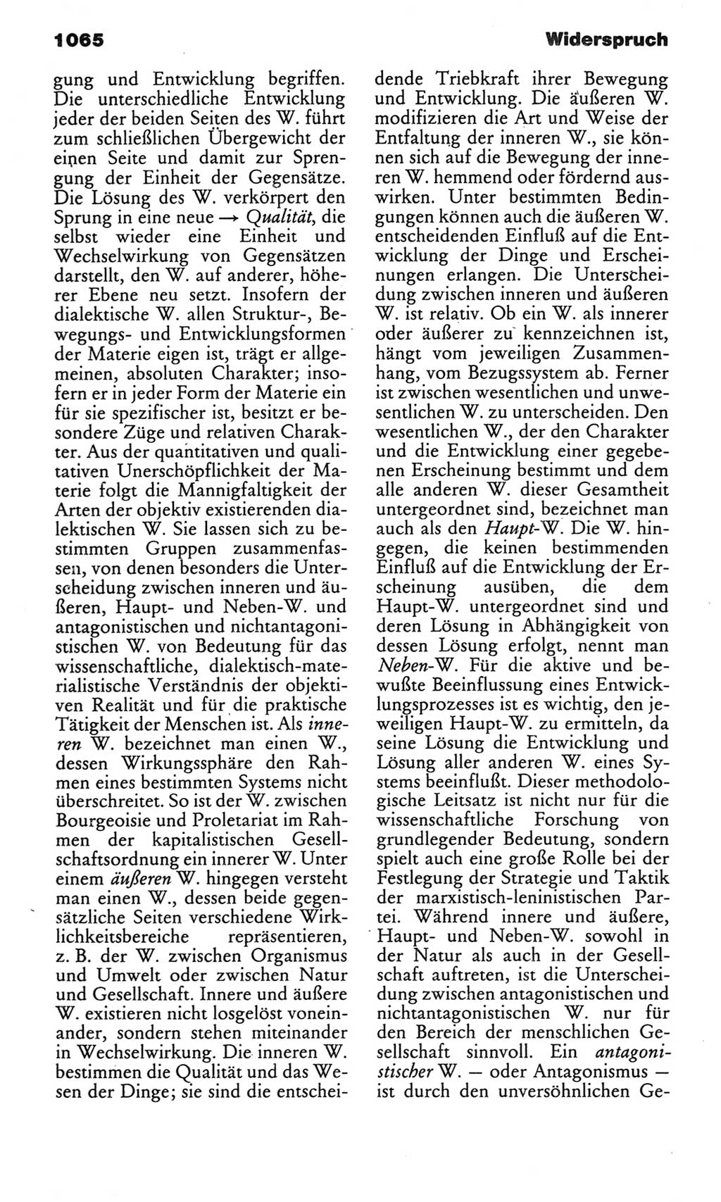 Kleines politisches Wörterbuch [Deutsche Demokratische Republik (DDR)] 1983, Seite 1065 (Kl. pol. Wb. DDR 1983, S. 1065)