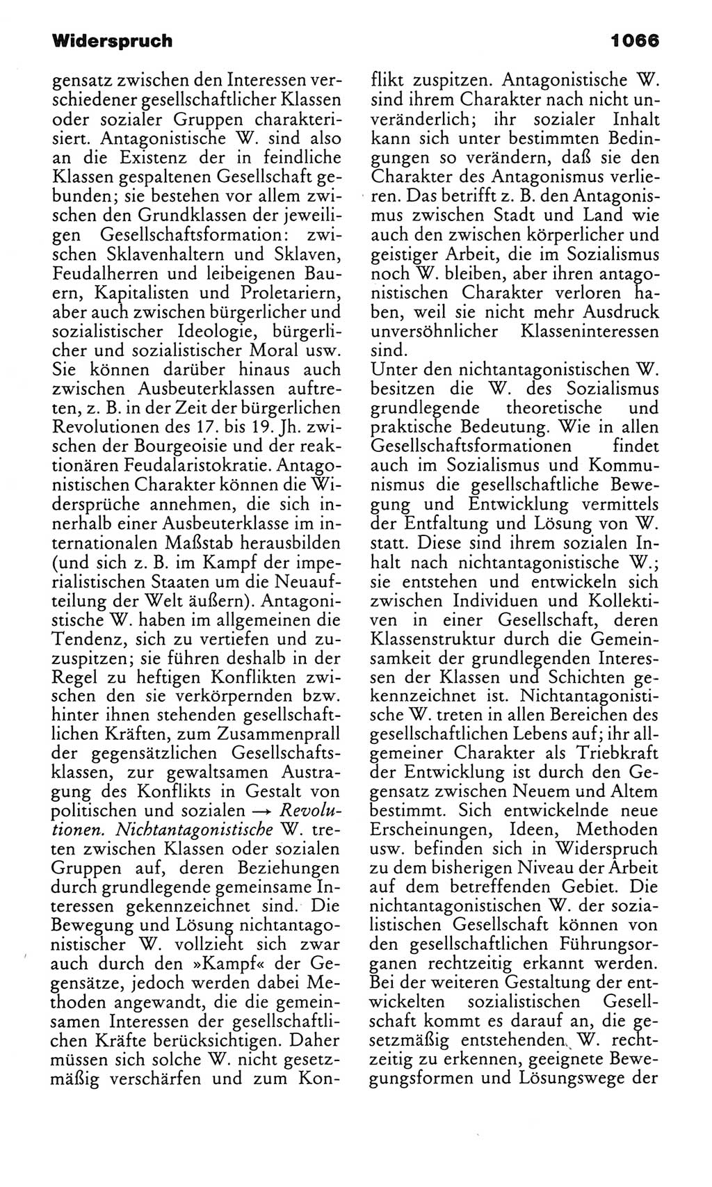 Kleines politisches Wörterbuch [Deutsche Demokratische Republik (DDR)] 1983, Seite 1066 (Kl. pol. Wb. DDR 1983, S. 1066)