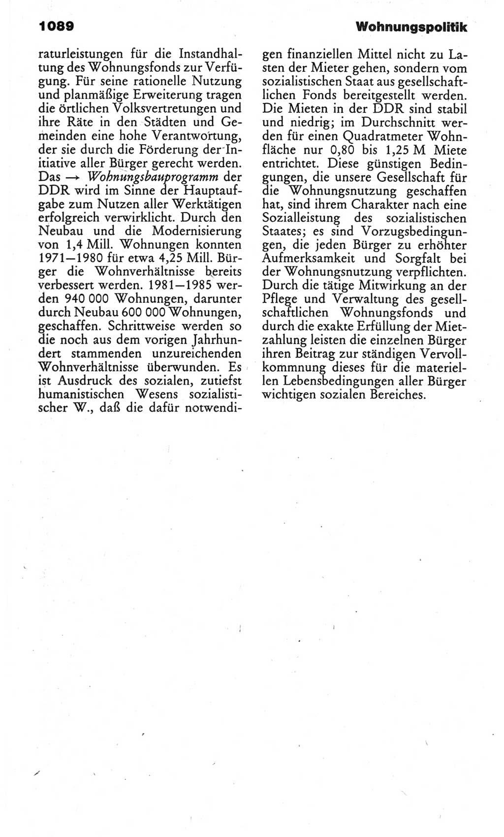 Kleines politisches Wörterbuch [Deutsche Demokratische Republik (DDR)] 1983, Seite 1089 (Kl. pol. Wb. DDR 1983, S. 1089)