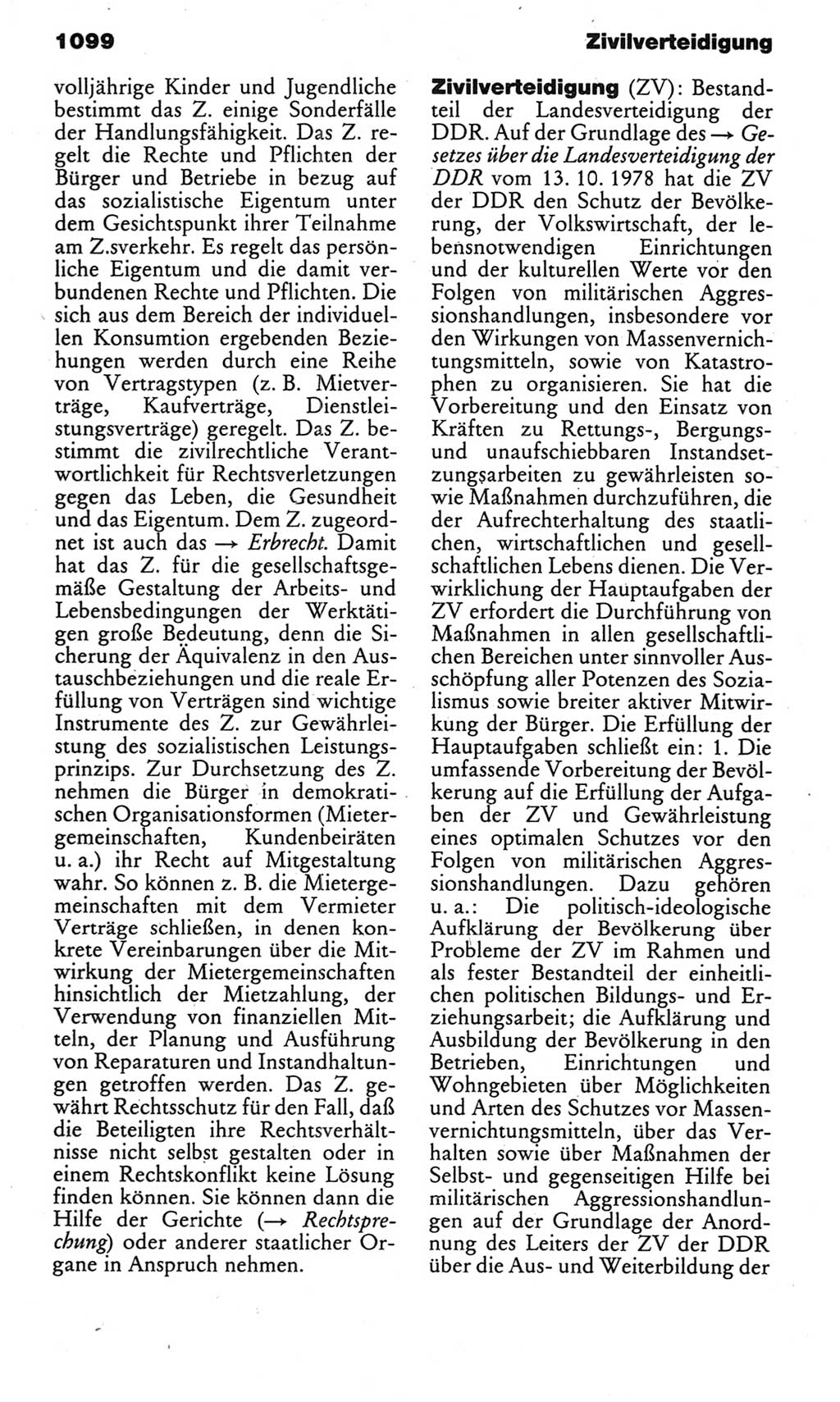 Kleines politisches Wörterbuch [Deutsche Demokratische Republik (DDR)] 1983, Seite 1099 (Kl. pol. Wb. DDR 1983, S. 1099)
