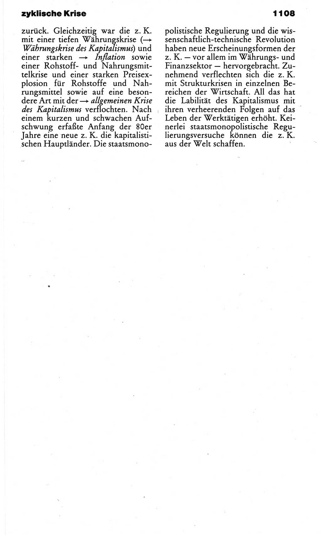 Kleines politisches Wörterbuch [Deutsche Demokratische Republik (DDR)] 1983, Seite 1108 (Kl. pol. Wb. DDR 1983, S. 1108)