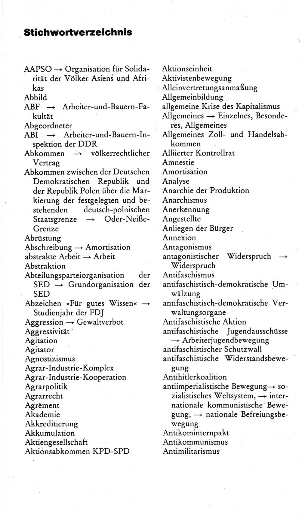 Kleines politisches Wörterbuch [Deutsche Demokratische Republik (DDR)] 1983, Seite 1109 (Kl. pol. Wb. DDR 1983, S. 1109)