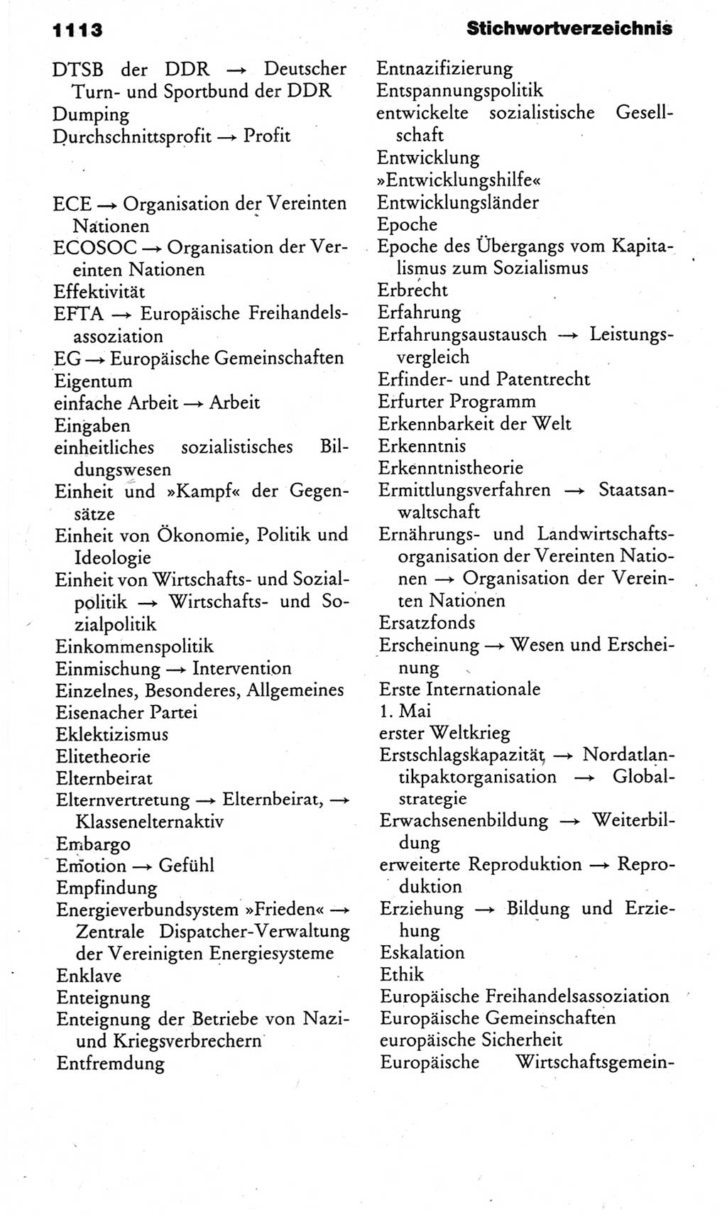 Kleines politisches Wörterbuch [Deutsche Demokratische Republik (DDR)] 1983, Seite 1113 (Kl. pol. Wb. DDR 1983, S. 1113)