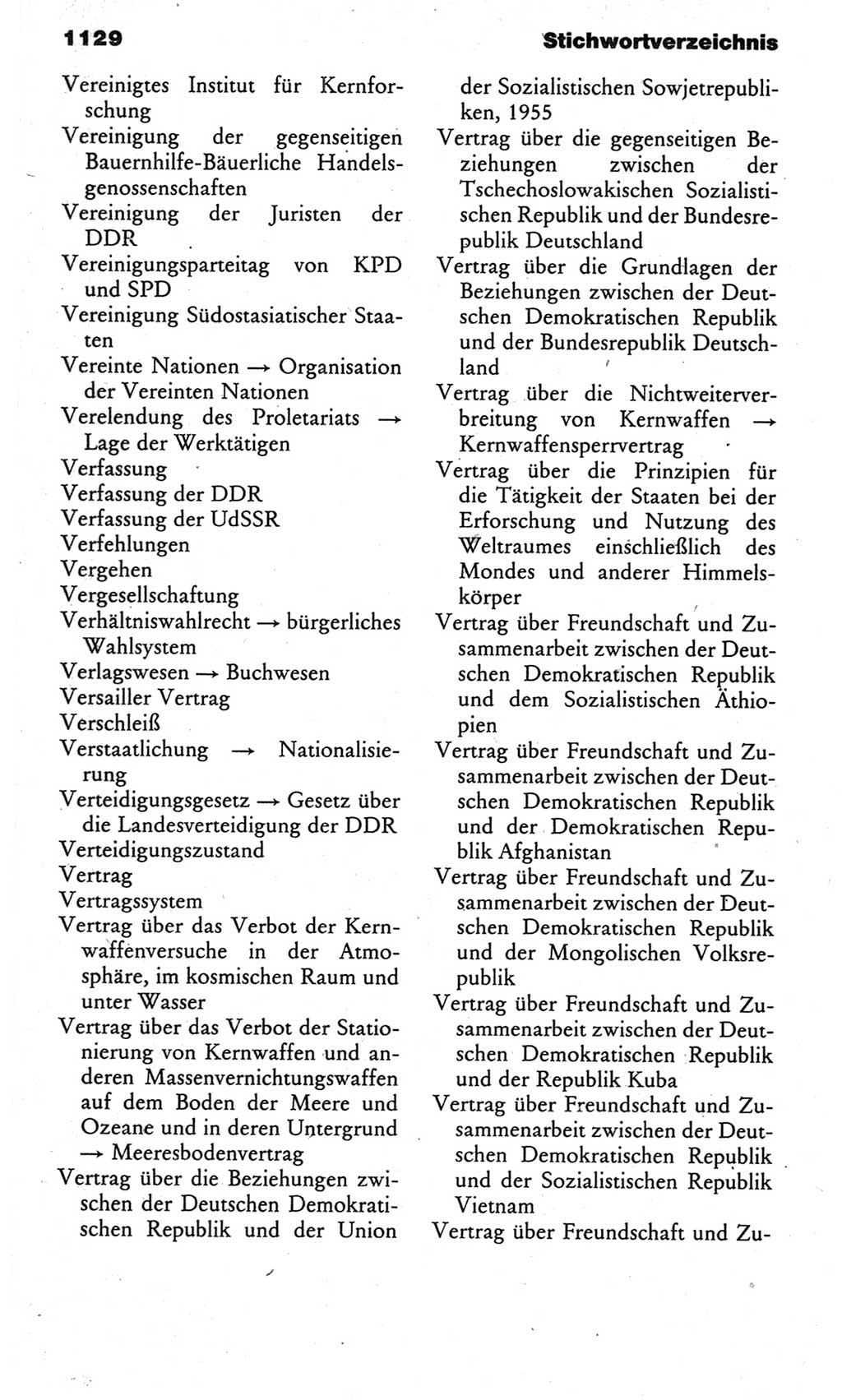 Kleines politisches Wörterbuch [Deutsche Demokratische Republik (DDR)] 1983, Seite 1129 (Kl. pol. Wb. DDR 1983, S. 1129)